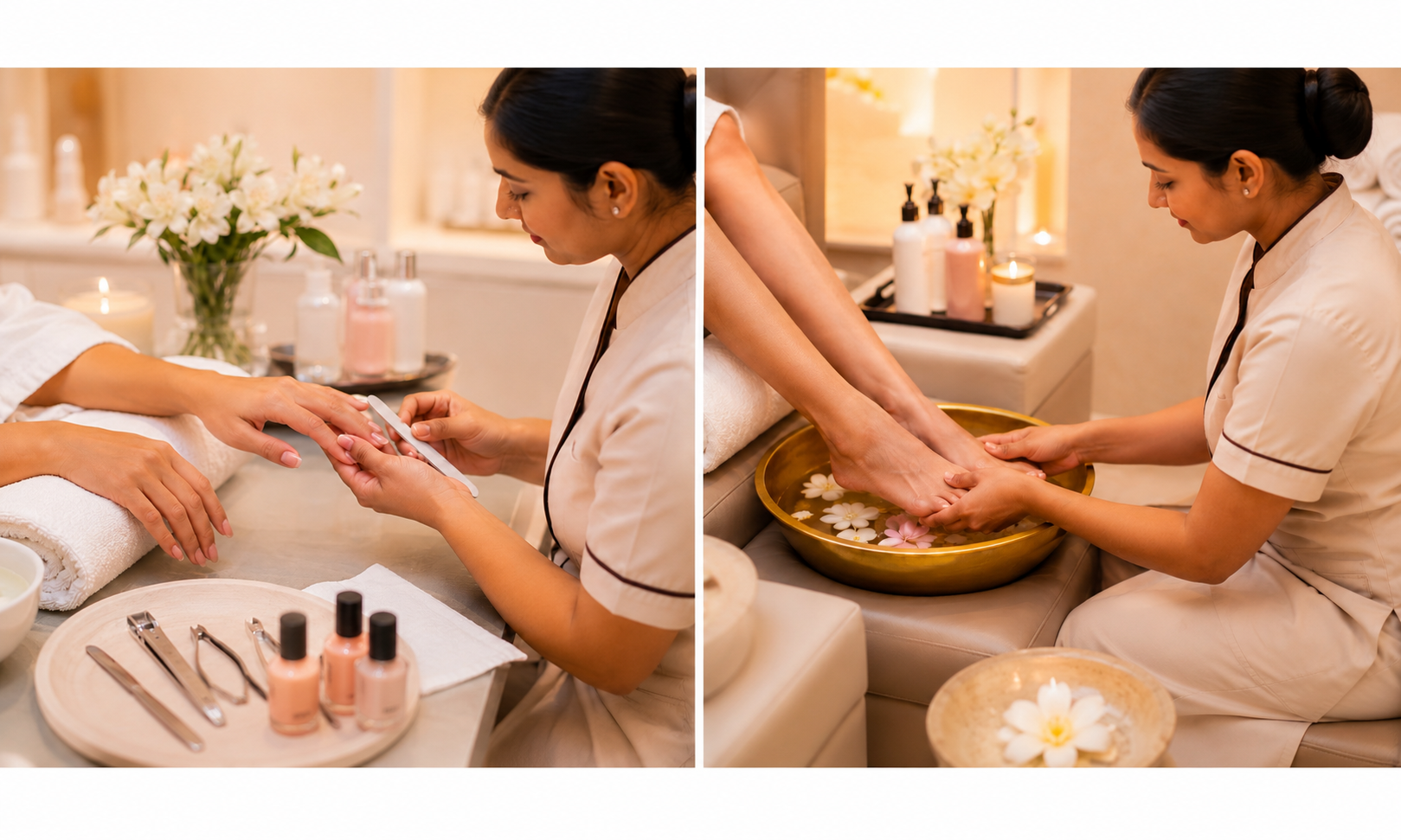 Regular Pedicure Manicure